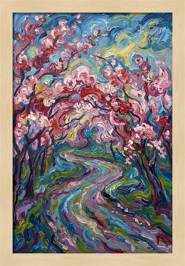 Blossoms Along The Path 1699