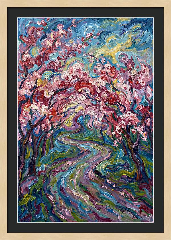 Blossoms Along The Path 1699