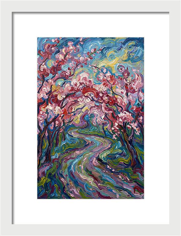 Blossoms Along The Path 1699