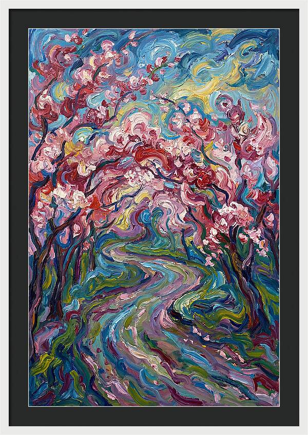Blossoms Along The Path 1699