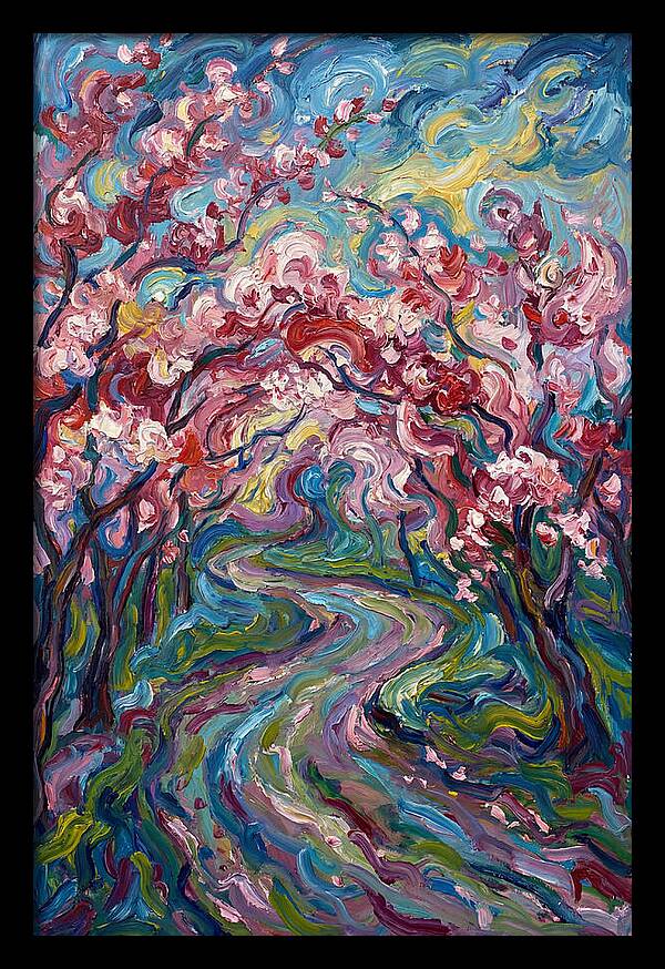 Blossoms Along The Path 1699