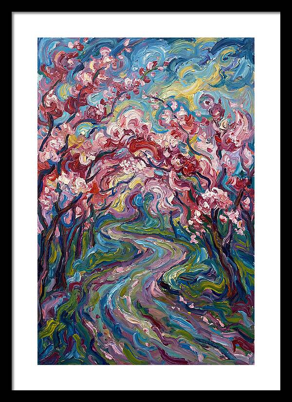 Blossoms Along The Path 1699