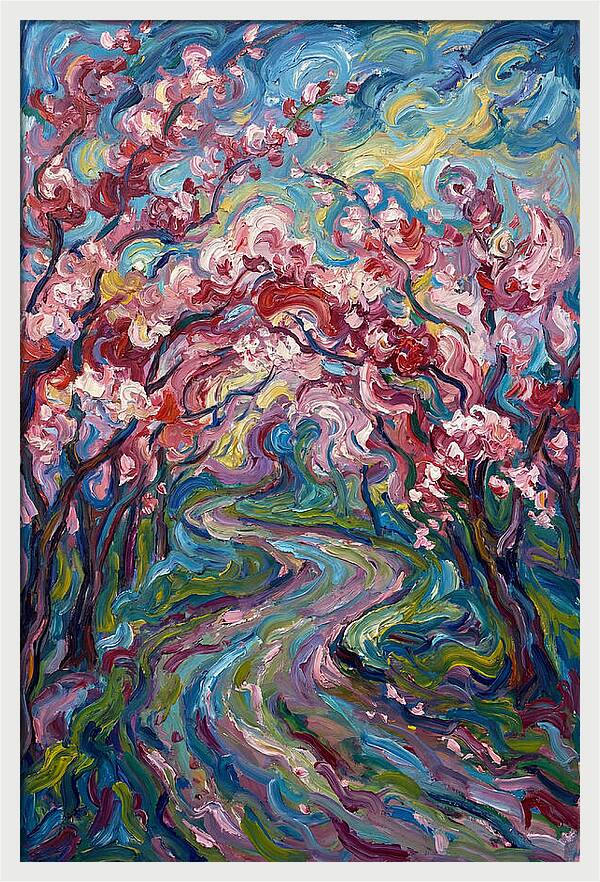Blossoms Along The Path 1699