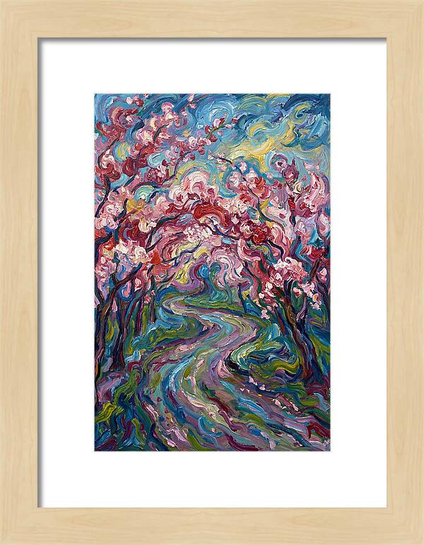 Blossoms Along The Path 1699
