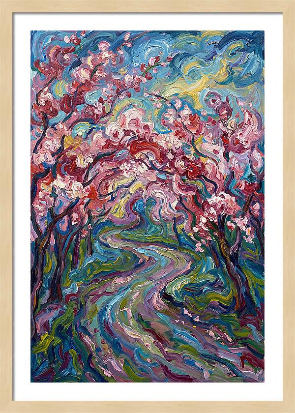 Blossoms Along The Path 1699