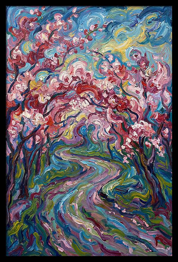 Blossoms Along The Path 1699