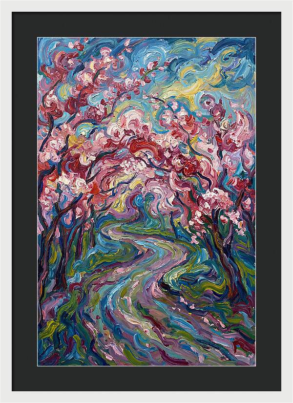 Blossoms Along The Path 1699