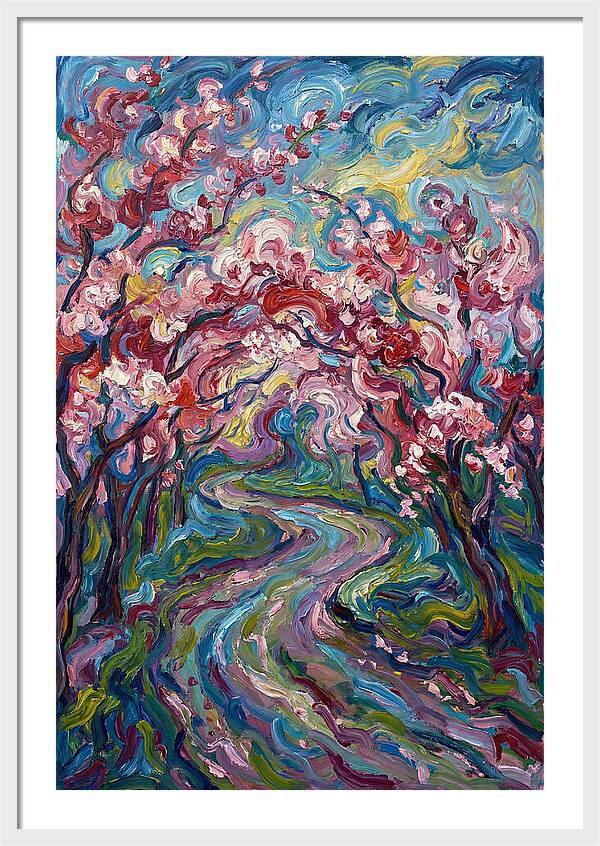 Blossoms Along The Path 1699