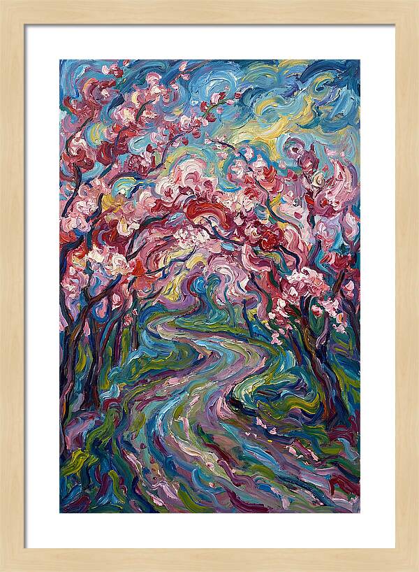 Blossoms Along The Path 1699
