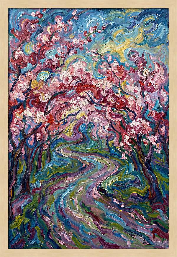 Blossoms Along The Path 1699
