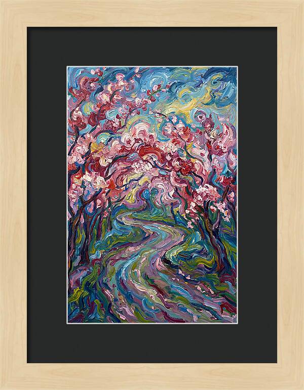 Blossoms Along The Path 1699