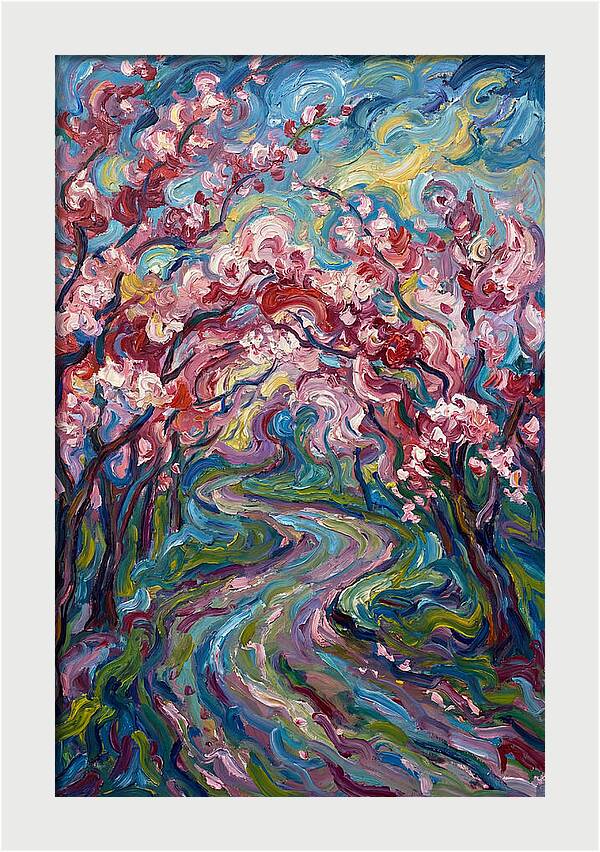 Blossoms Along The Path 1699