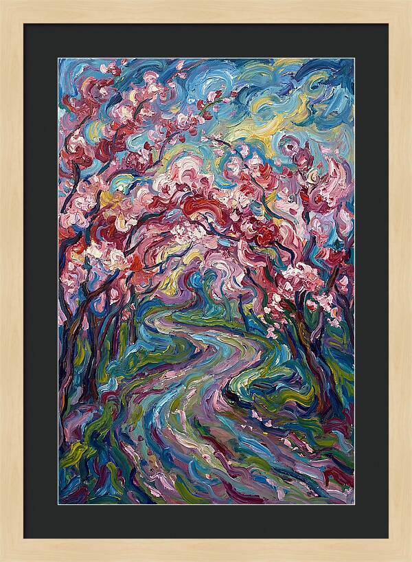 Blossoms Along The Path 1699