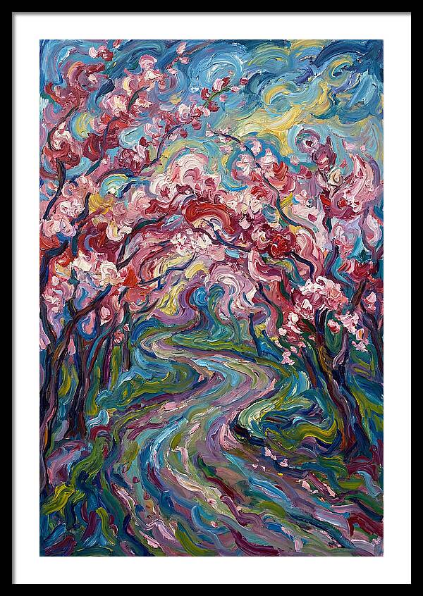 Blossoms Along The Path 1699