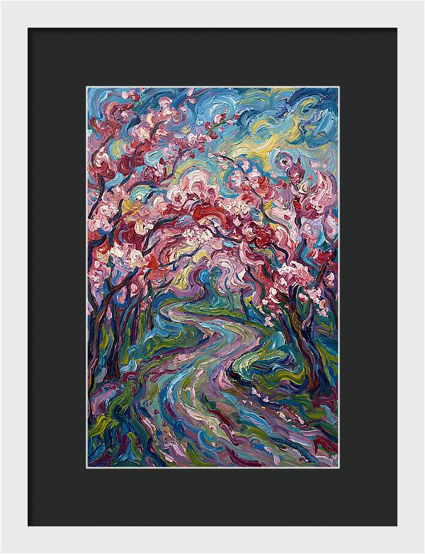 Blossoms Along The Path 1699