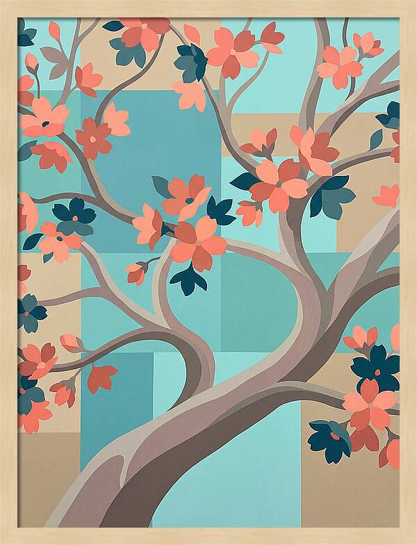 Blossoms In Serene Harmony