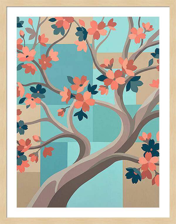 Blossoms In Serene Harmony
