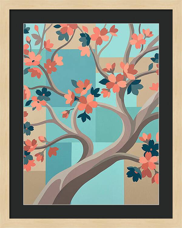 Blossoms In Serene Harmony