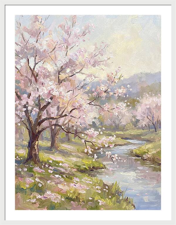 Blossoms In Tranquil Bloom