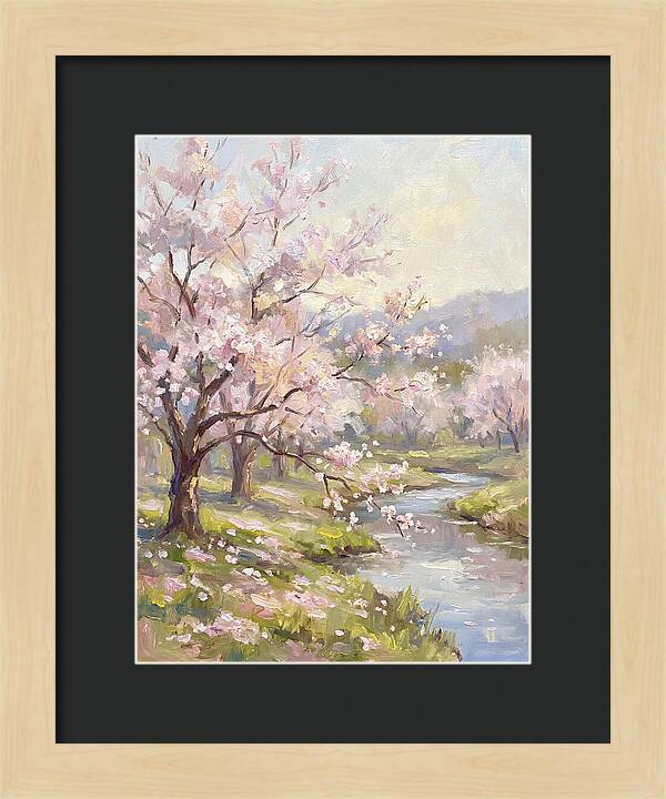 Blossoms In Tranquil Bloom