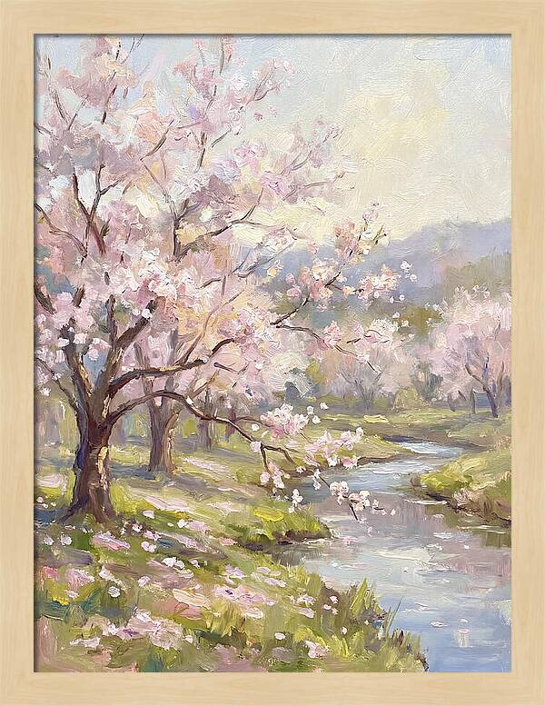 Blossoms In Tranquil Bloom