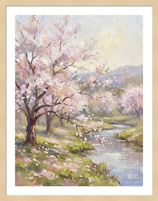 Blossoms In Tranquil Bloom