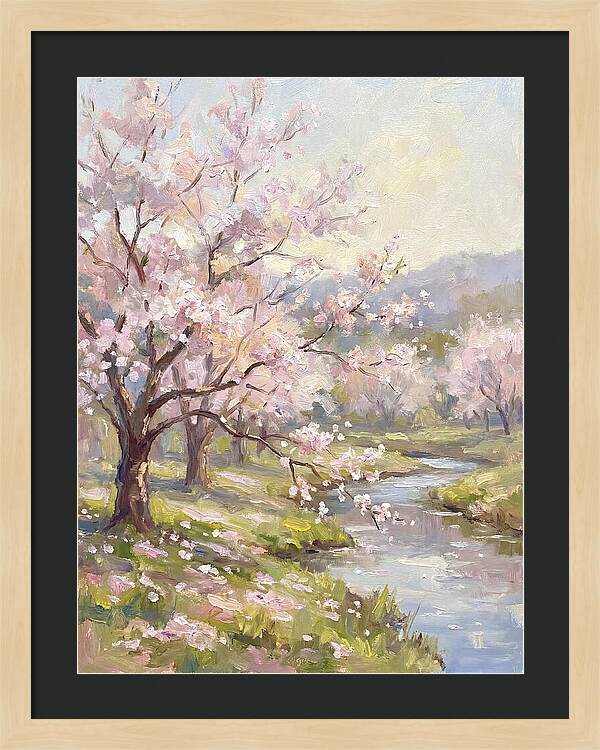 Blossoms In Tranquil Bloom