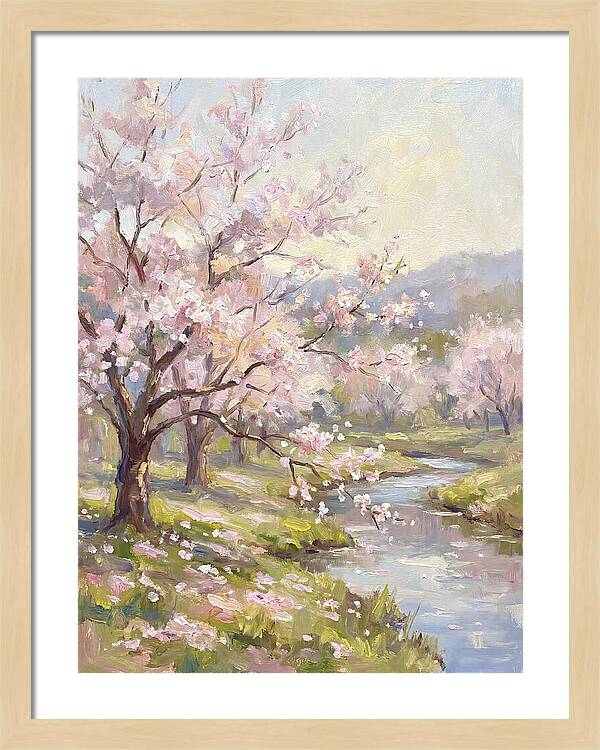 Blossoms In Tranquil Bloom