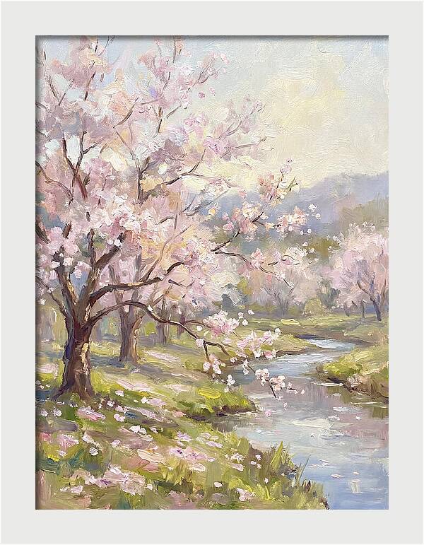 Blossoms In Tranquil Bloom
