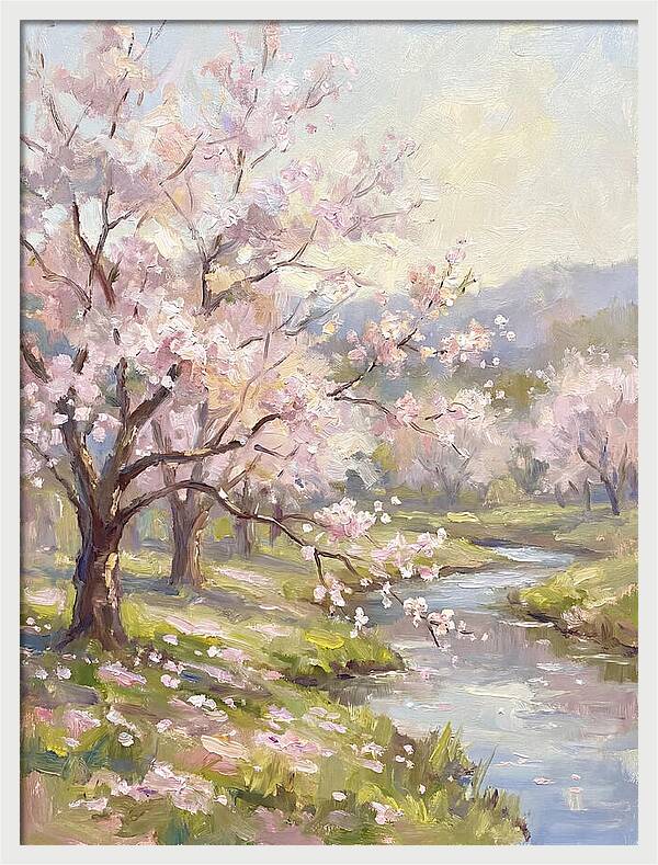 Blossoms In Tranquil Bloom