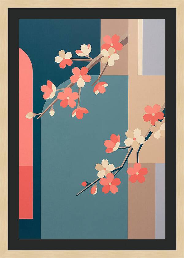 Blossoms In Tranquil Harmony