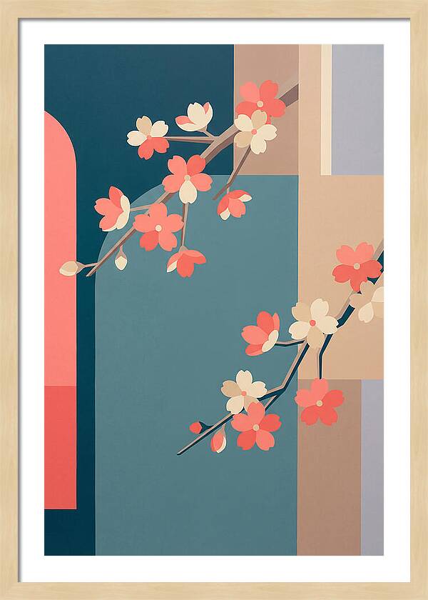 Blossoms In Tranquil Harmony