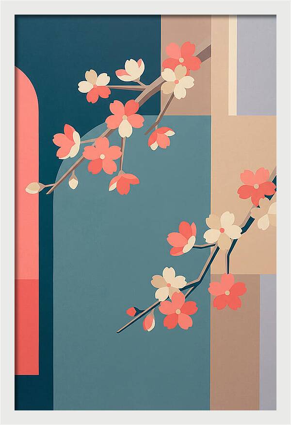 Blossoms In Tranquil Harmony