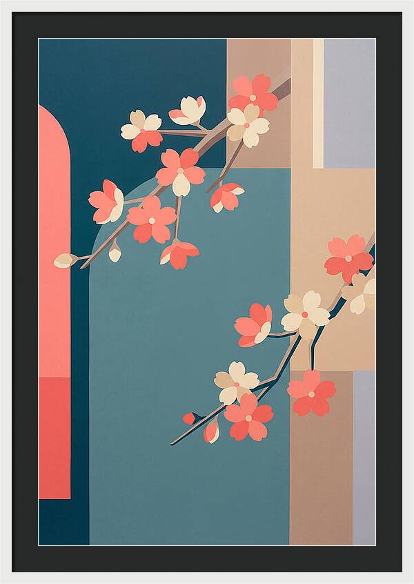 Blossoms In Tranquil Harmony