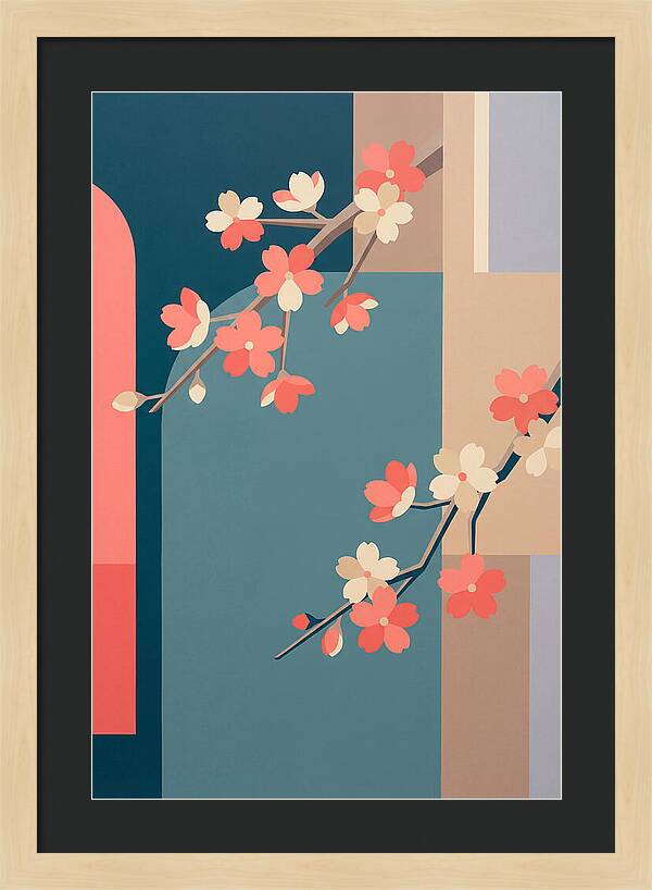 Blossoms In Tranquil Harmony
