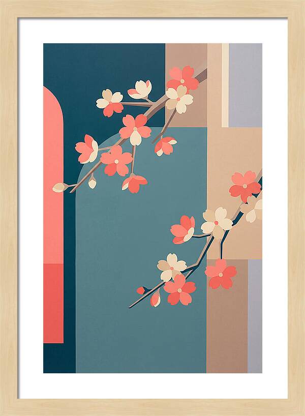 Blossoms In Tranquil Harmony
