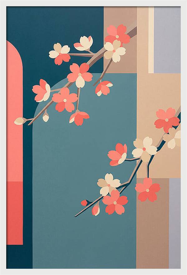 Blossoms In Tranquil Harmony