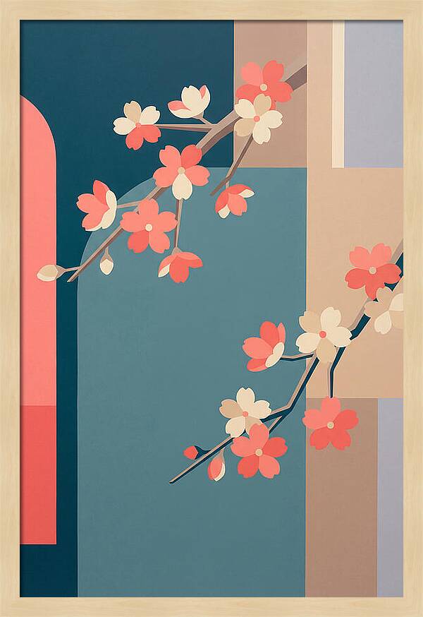 Blossoms In Tranquil Harmony
