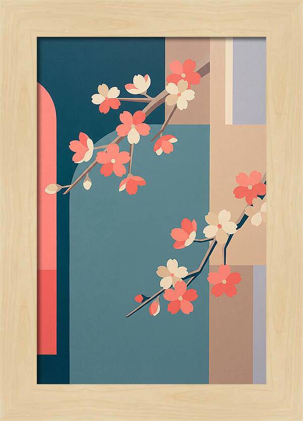 Blossoms In Tranquil Harmony