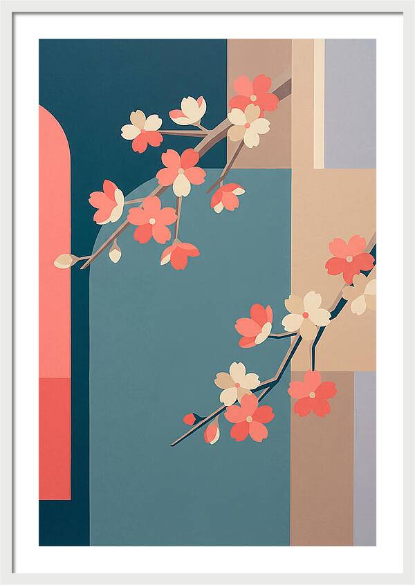 Blossoms In Tranquil Harmony