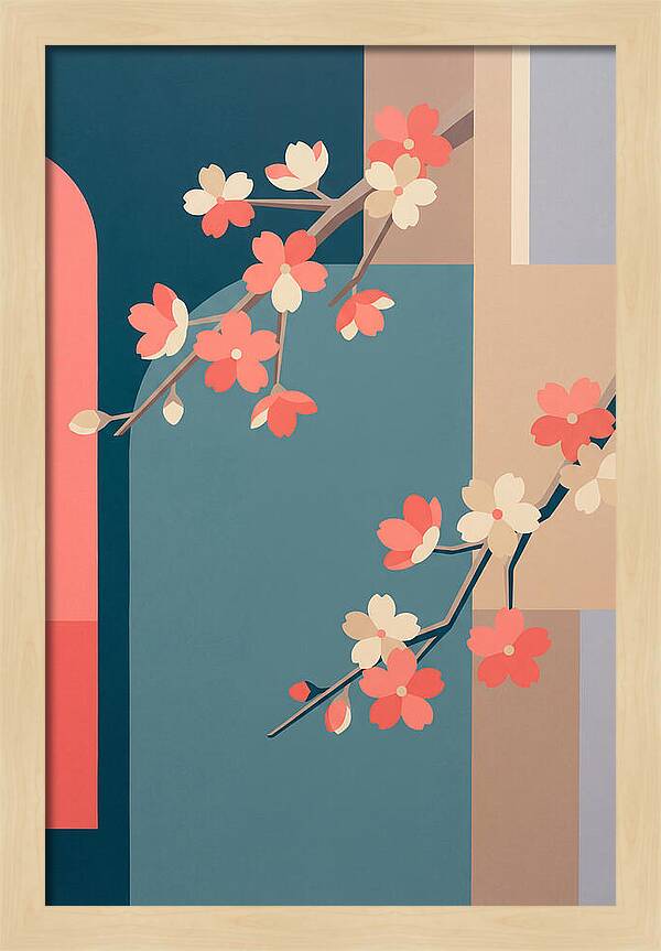 Blossoms In Tranquil Harmony