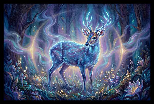 Blue Duiker In Enchantment