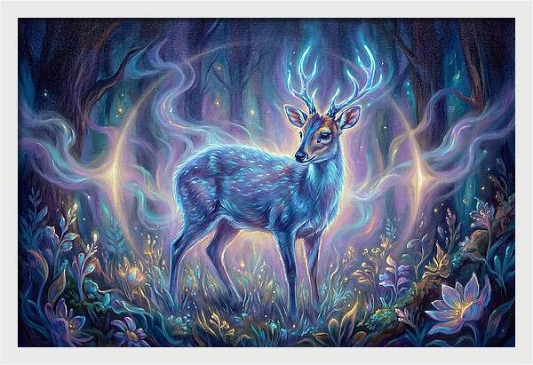 Blue Duiker In Enchantment