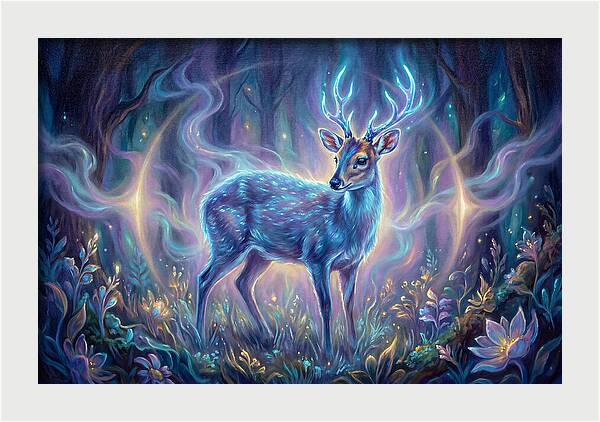 Blue Duiker In Enchantment