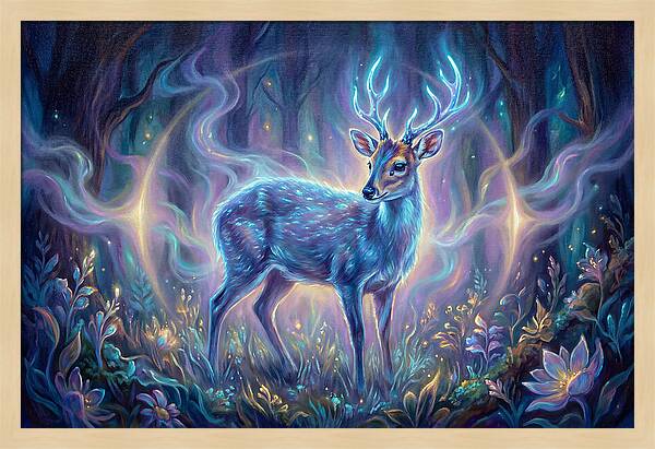Blue Duiker In Enchantment