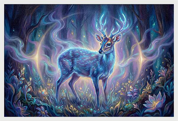 Blue Duiker In Enchantment