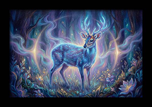Blue Duiker In Enchantment