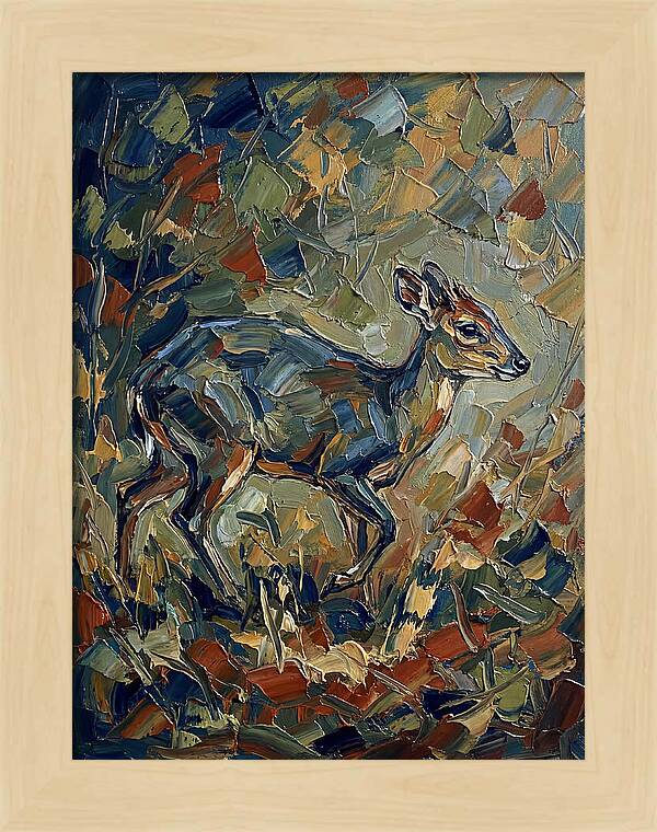 Blue Duiker In Nature