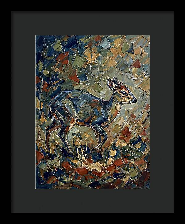 Blue Duiker In Nature