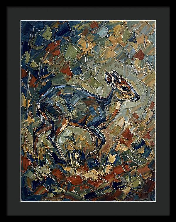 Blue Duiker In Nature